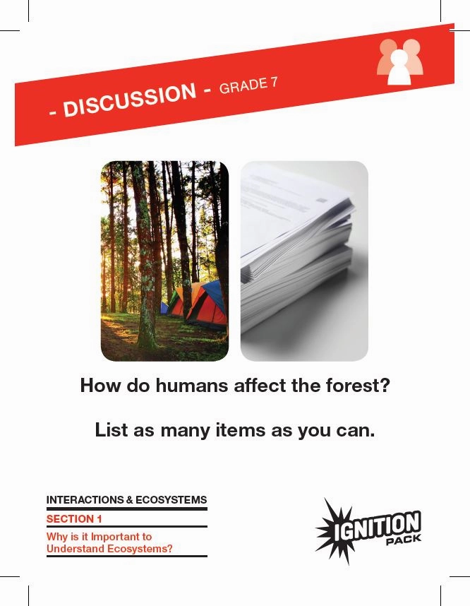 Ignition Pack - Interactions & Ecosystems Unit