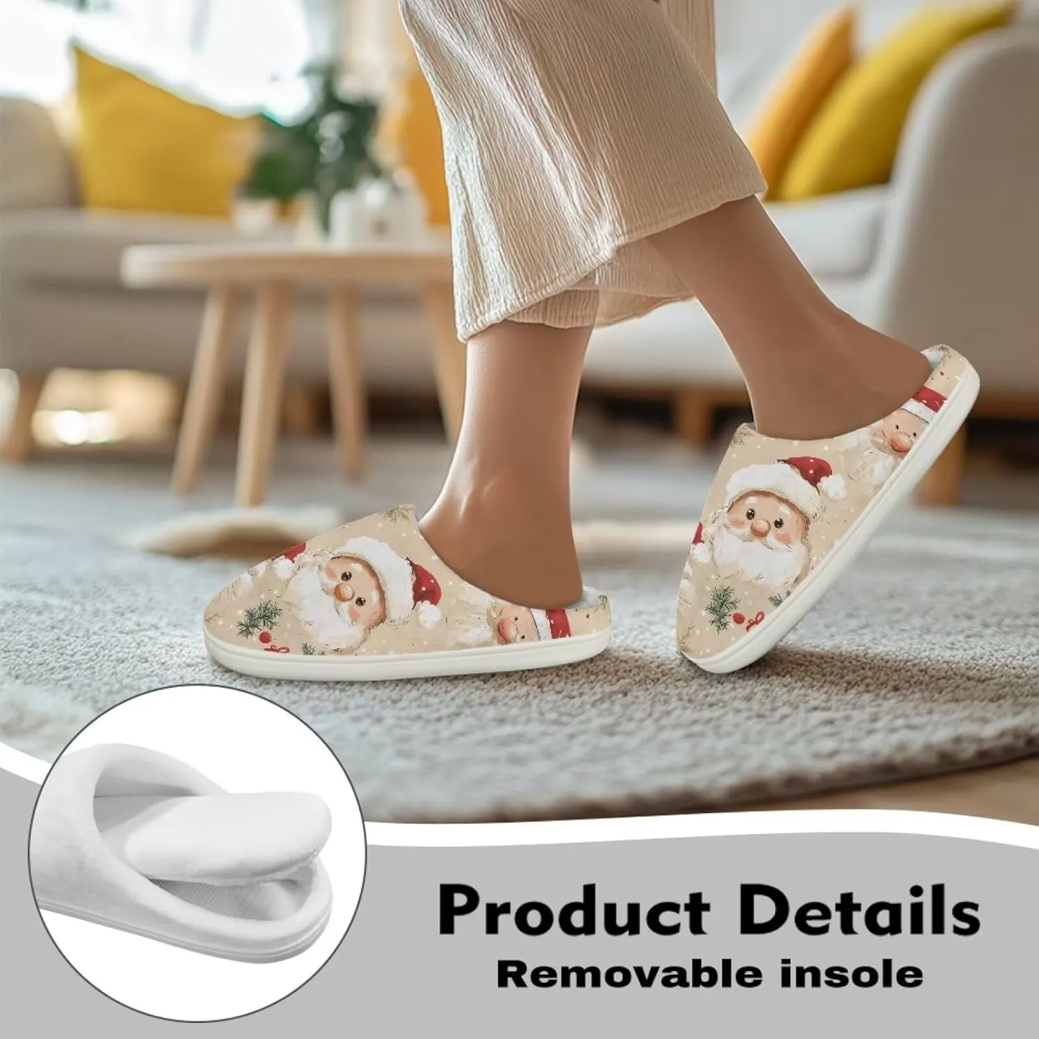 Indoor Slippers Colorful Fashion Animal Print for Women Skin-friendly Soft Shoes Fit for Home Bedroom Kitchen