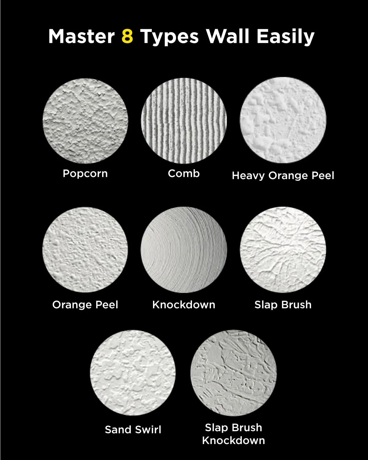 InoKraft Mesh Abrasive 9 inch Drywall Sander Sandpaper, Dust-Free Hook and Loop Drywall Sanding Disc (180 grit - 10pcs)