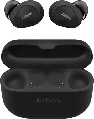 Jabra Elite 10 True Wireless Bluetooth Earbuds – Advanced Active Noise Cancelling with Dolby Atmos Surround Sound, All-Day Comfort, Multipoint, Crystal-Clear Calls – Gloss Black (Renewed)