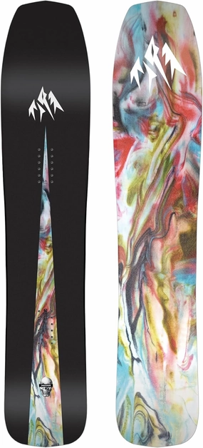 JONES - Mini Mind Expander, Snowboards Surf Shape, Ideal for Small Yet Inspired Slashers