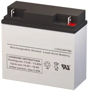 Jump N Carry JNC105 Jump Starter Replacement Battery - 12 Volt 22AH NB Terminal by SigmasTek