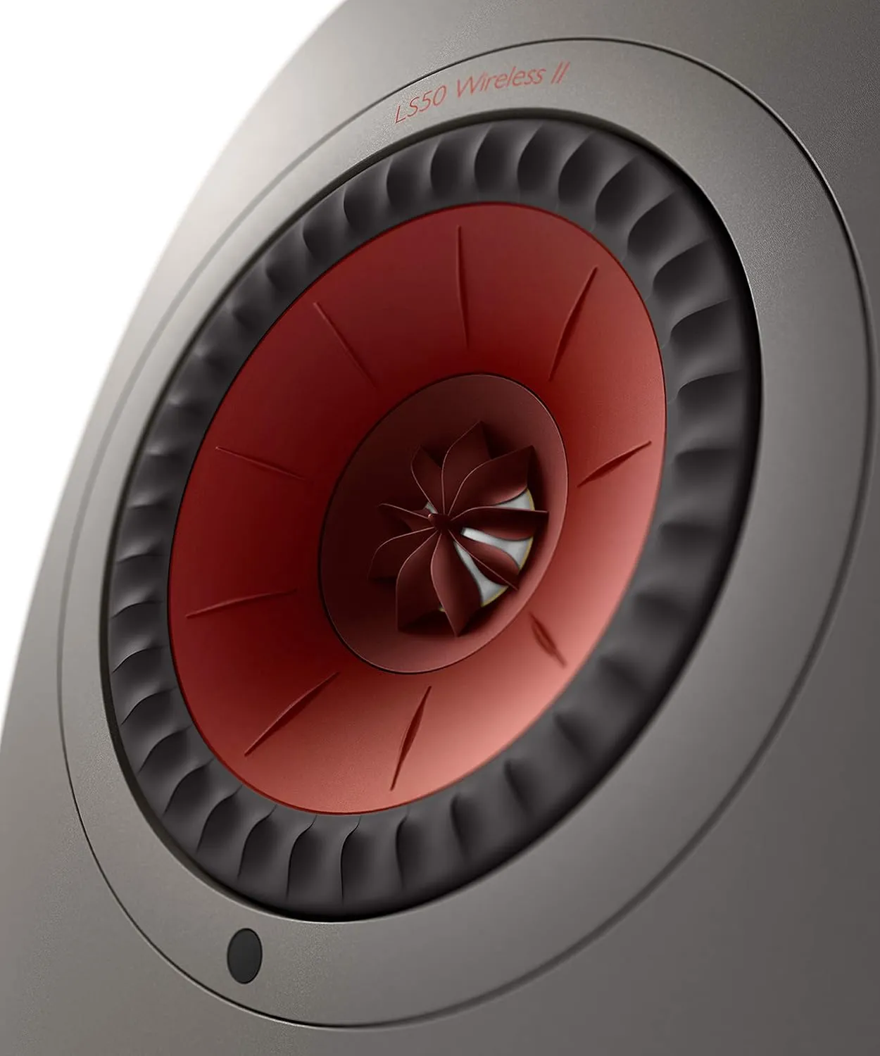 KEF LS50 Wireless II Powered Bookshelf Speakers - Pair (Titanium Grey)