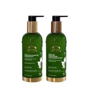 Keratin Shampoo Maintenance  Conditioner Post-Straightening Premium Set 250ml/8.4floz