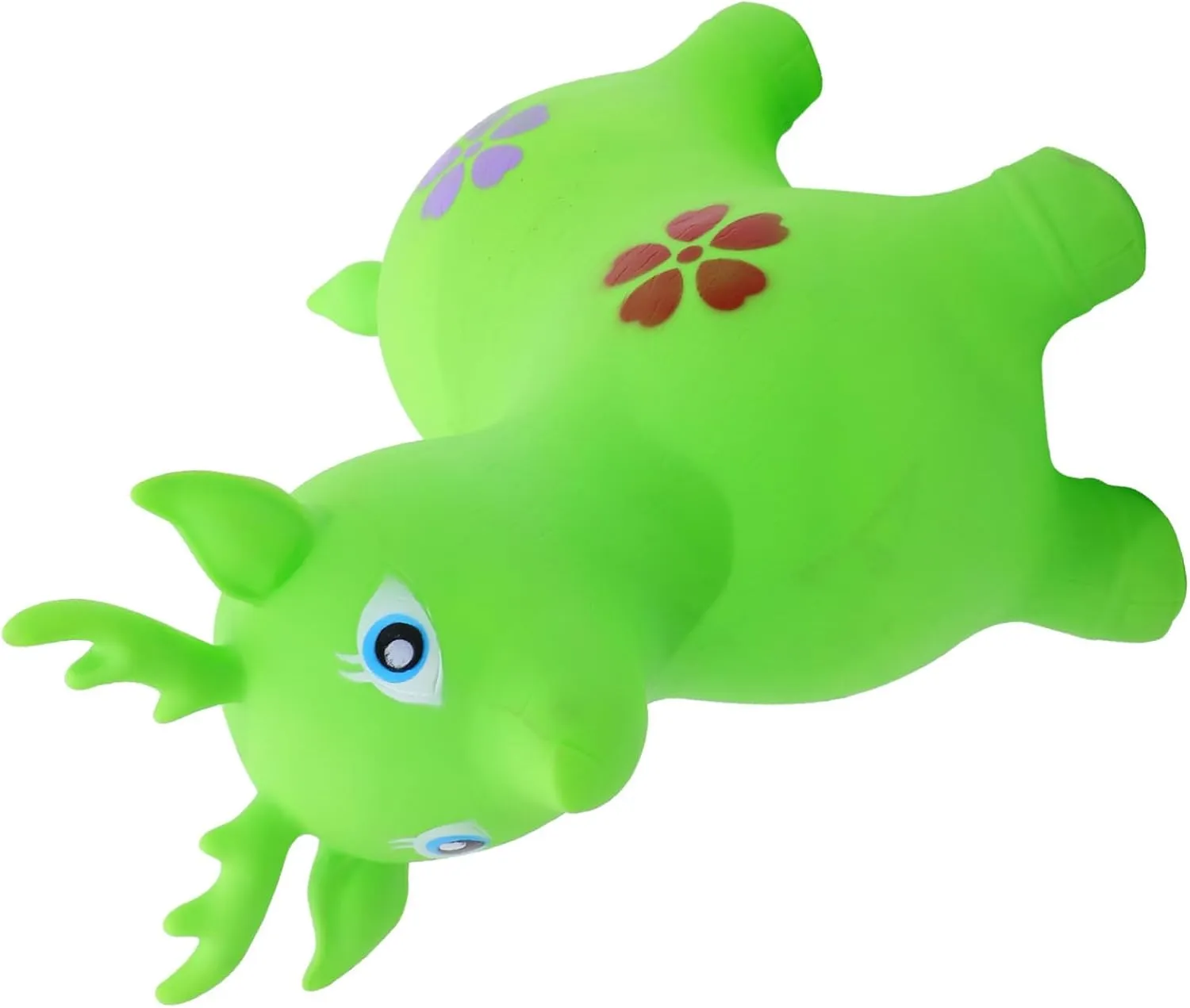 KICHOUSE Bouncy Deer Inflatable Cartoon Bouncing for Fun Exercise Present for Promotes Balance Coordination Easy Inflate Design Cute Deer Shape