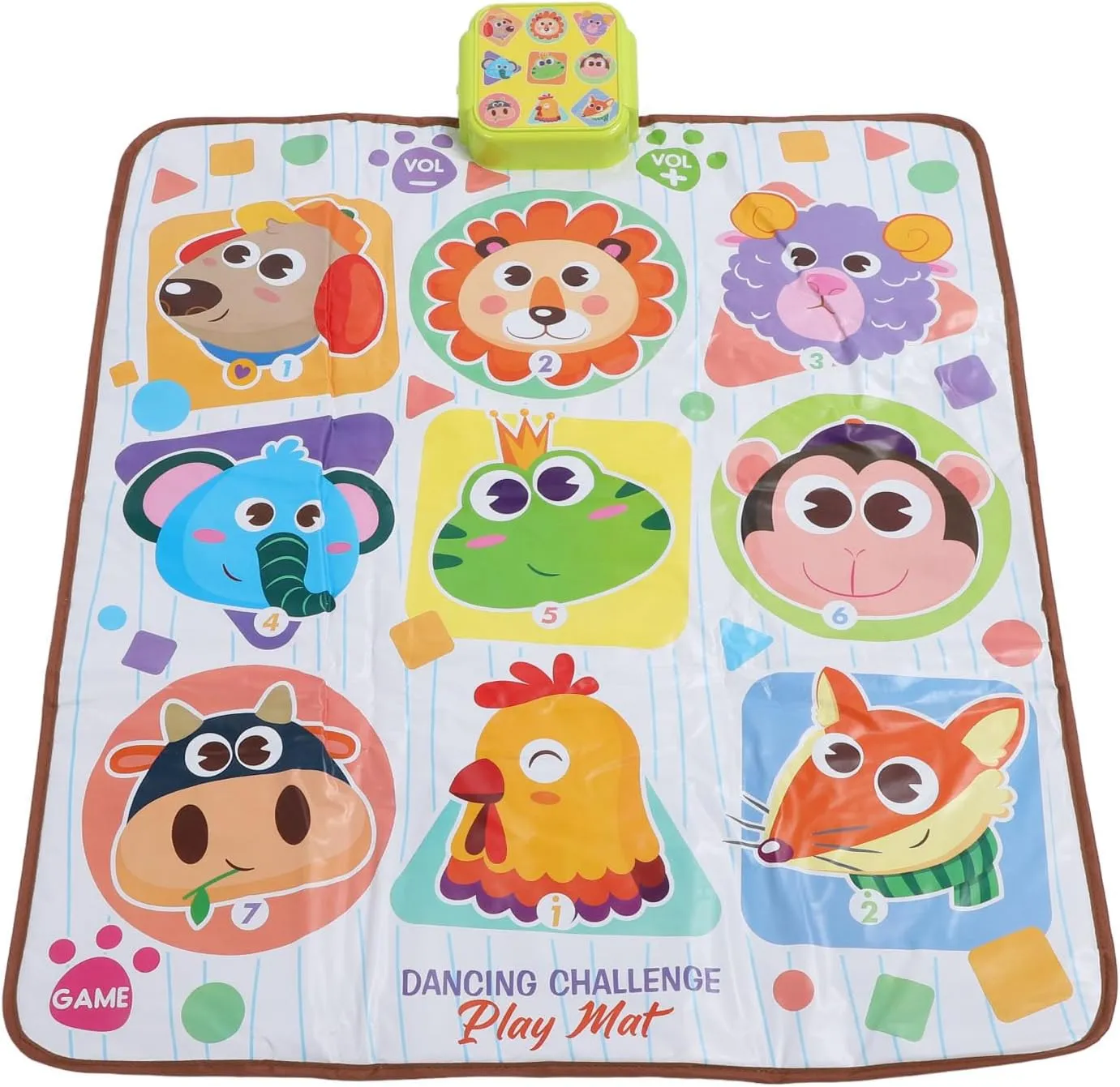 Kid Dance Mat Interactive Musical Pad, Motor Skills Development, Modes and Settings, Boys Girls, Premium Non Noxious Plastic
