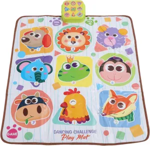 Kid Dance Mat Interactive Musical Pad, Motor Skills Development, Modes and Settings, Boys Girls, Premium Non Noxious Plastic