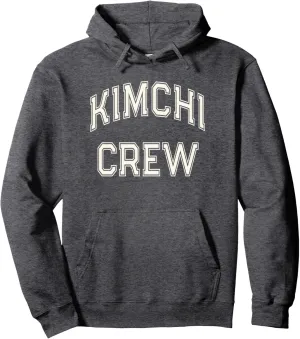 KIMCHI CREW I Love Korean Health Food Kdrama Love Kpop Blue Pullover Hoodie