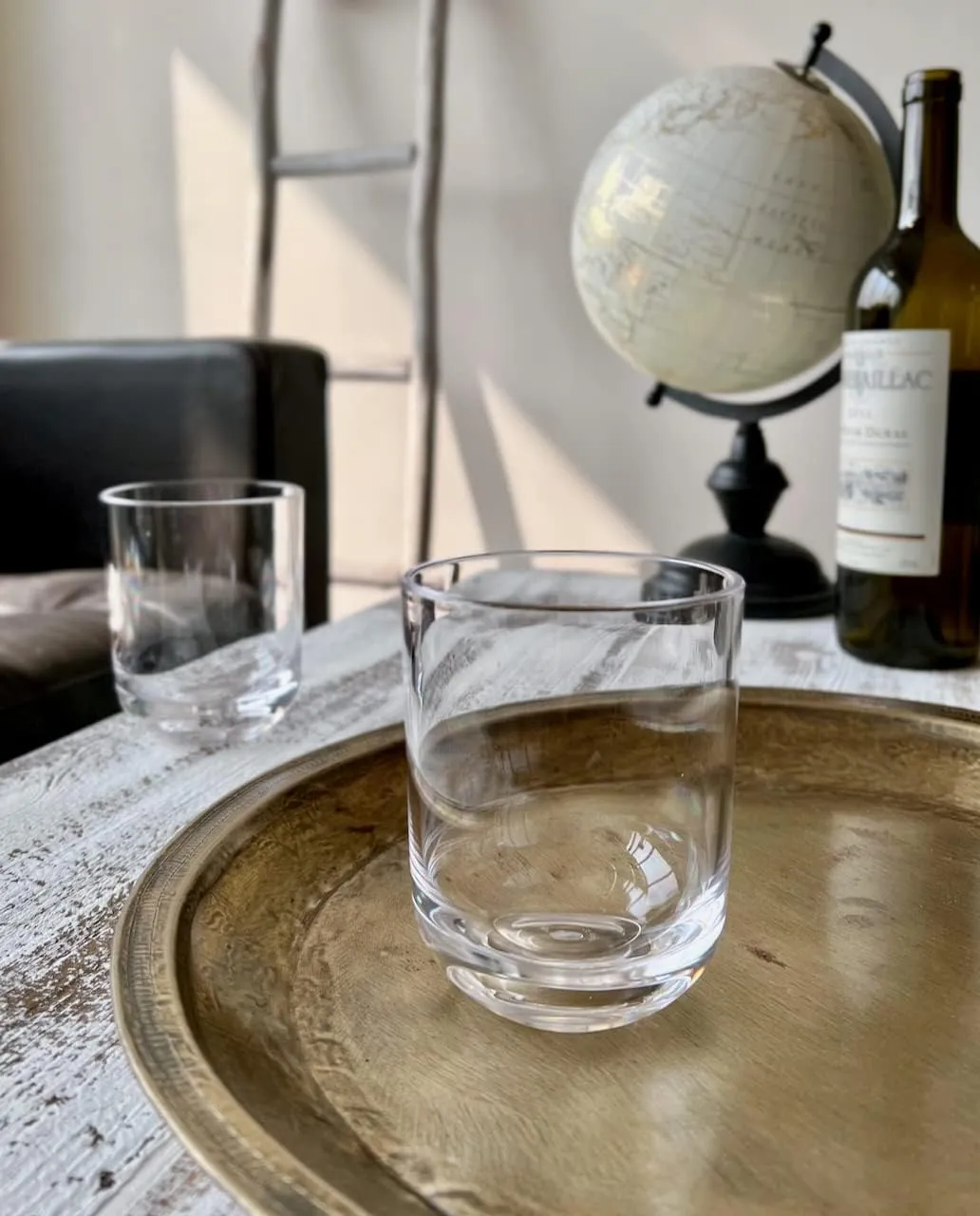 KLIFA- WASCO- 13 ounce, Set of 6, Acrylic Tumbler Drinking Glasses, BPA-Free, Plastic Drinkware, Dishwasher Safe Cups, Clear