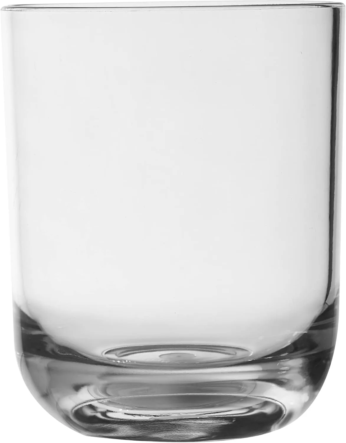 KLIFA- WASCO- 13 ounce, Set of 6, Acrylic Tumbler Drinking Glasses, BPA-Free, Plastic Drinkware, Dishwasher Safe Cups, Clear