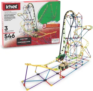 K'NEX Education - STEM Explorations: Roller Coaster Set ‚ 546 Pieces, Creative Building Set‚ Ages 8 