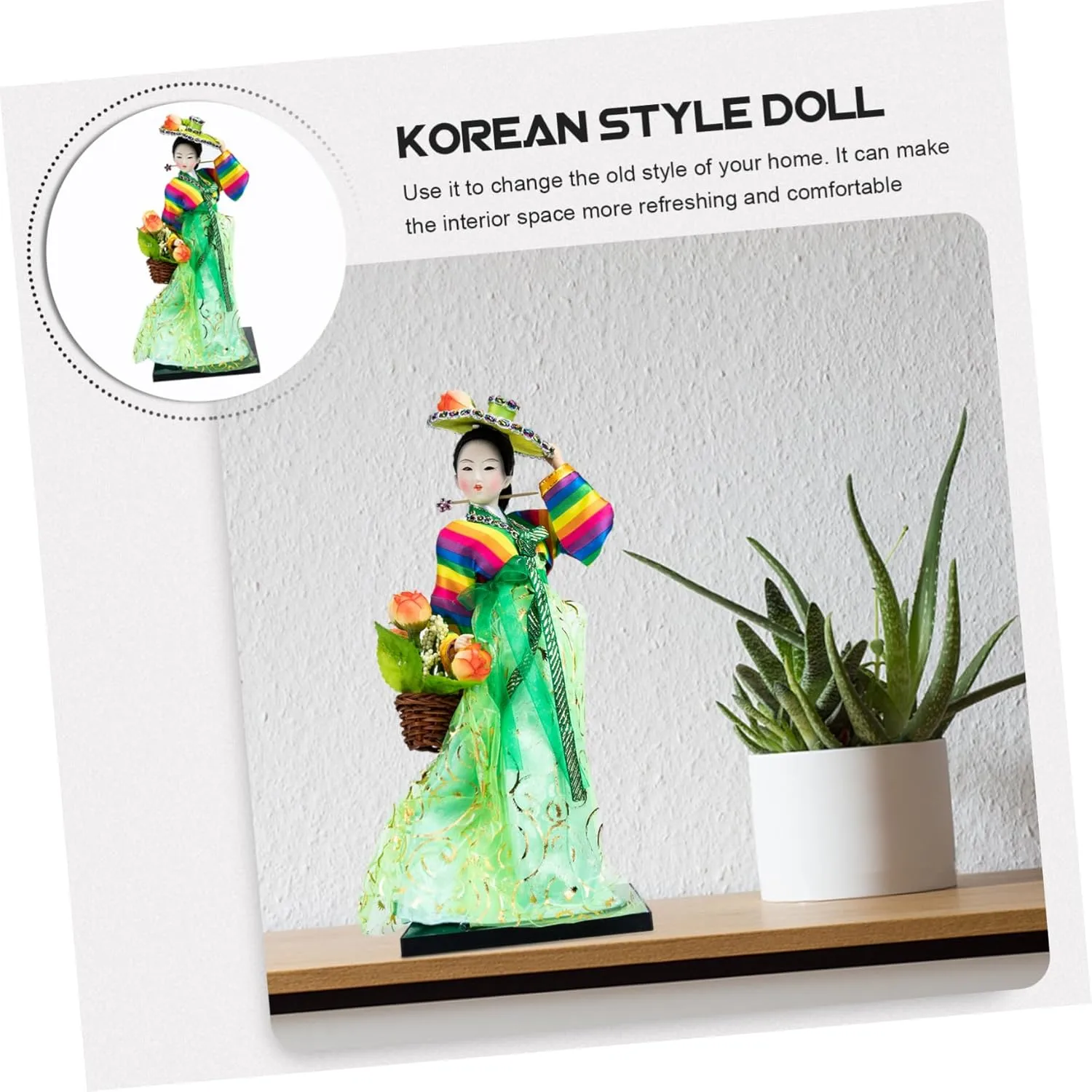 Korean Doll Japanese Geisha Doll Wedding Korean Collectible Dolls Korean Traditional Doll Korean Style Japanese Doll Decoration - Style Person Little Girl South Korea Foam