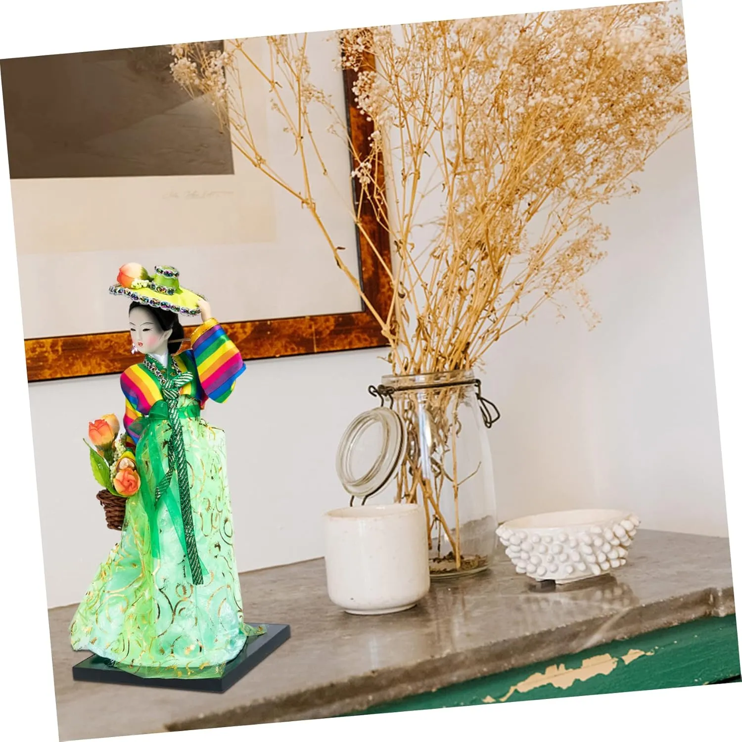 Korean Doll Japanese Geisha Doll Wedding Korean Collectible Dolls Korean Traditional Doll Korean Style Japanese Doll Decoration - Style Person Little Girl South Korea Foam