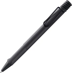 Lamy safari umbra - Ballpoint Pen with ergonomic grip & line width M - for pleasant long writing - made of robust ASA plastic – including large capacity refill M 16 in black