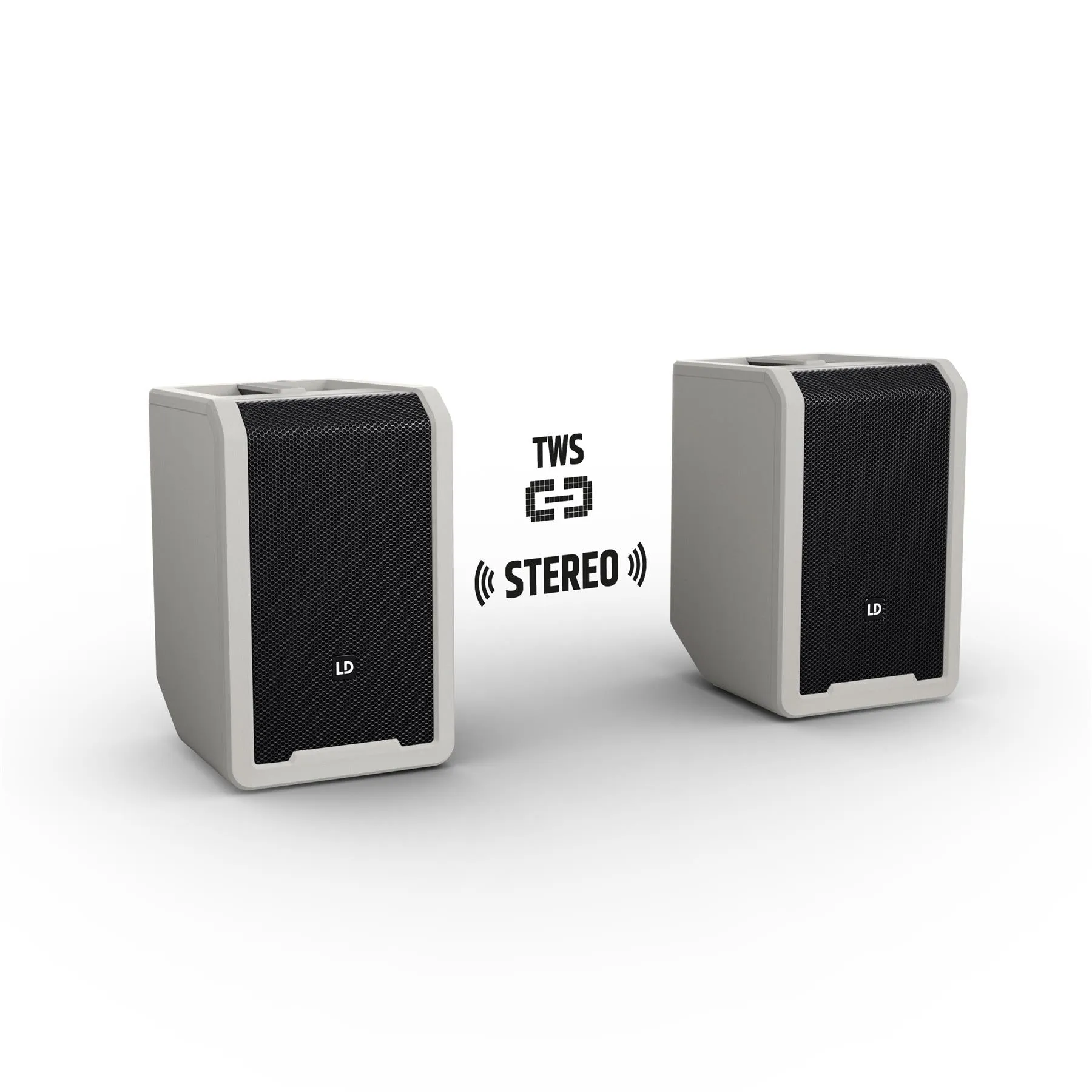 LD Systems ANNY 8 G - Portable Battery PA Speaker with Mixer & Bluetooth, Urban Grey