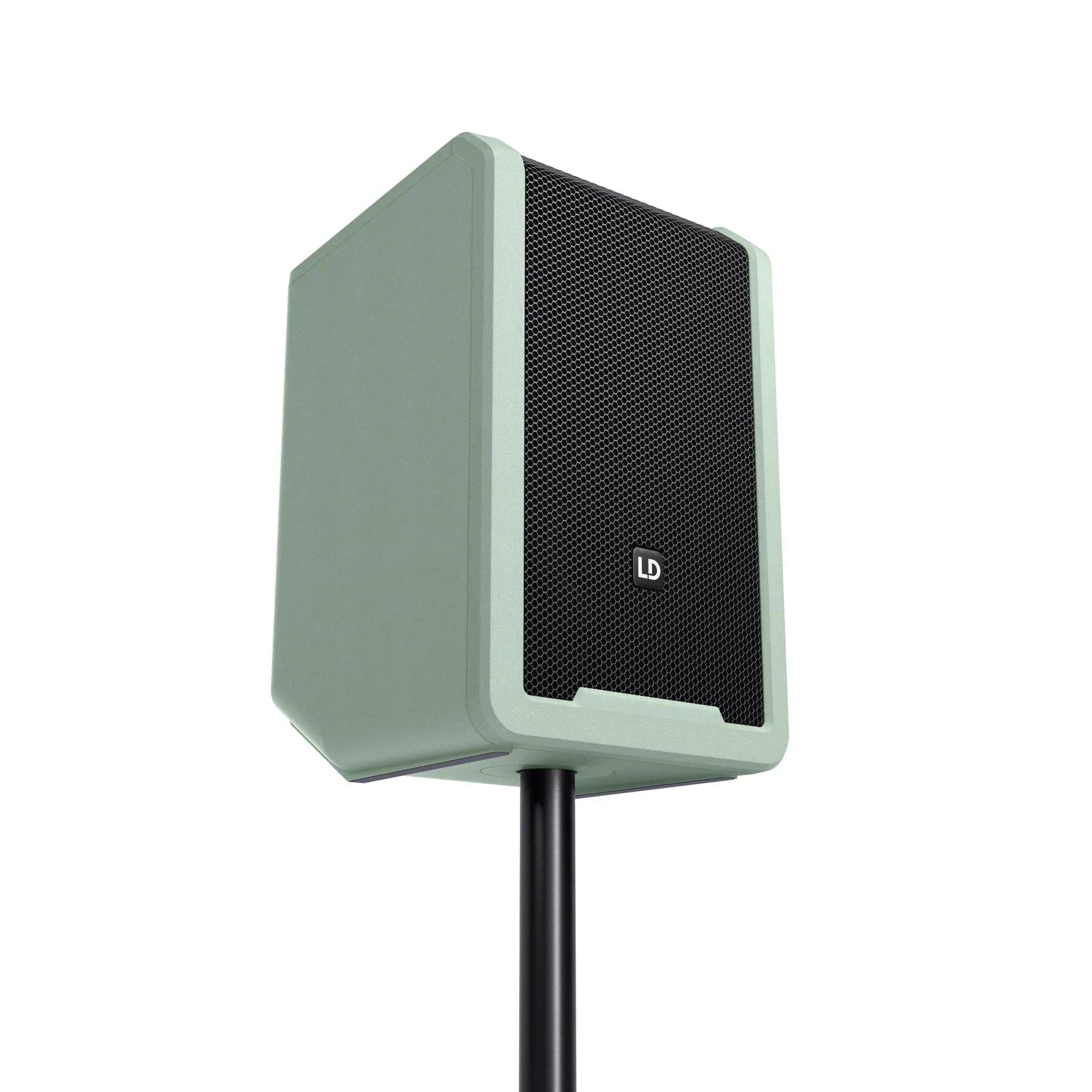 LD Systems ANNY 8 GN - Portable Battery PA Speaker with Mixer & Bluetooth, Adventure Green