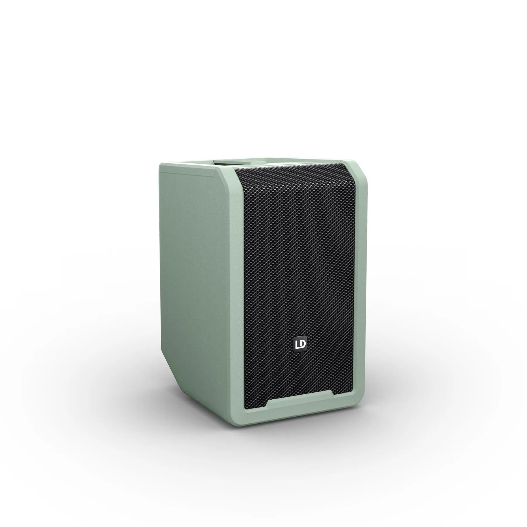 LD Systems ANNY 8 GN - Portable Battery PA Speaker with Mixer & Bluetooth, Adventure Green