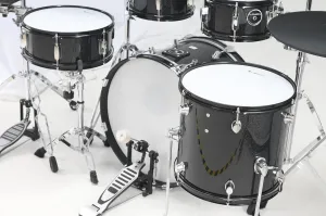 Lemon T950 Acoustic-Style All Mesh-Head Electronic Drum, Black (13"x13" Floor Tom)