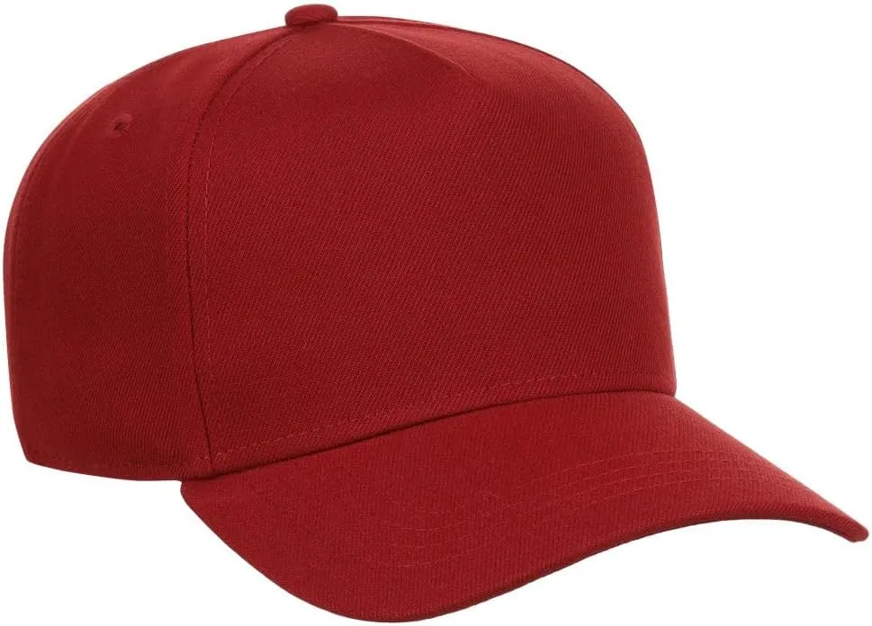 Lids Blank Hook Shot A-Frame Adjustable Snapback Hat – Breathable Mesh & Lightweight | Curved Bill | One Size Fits Most