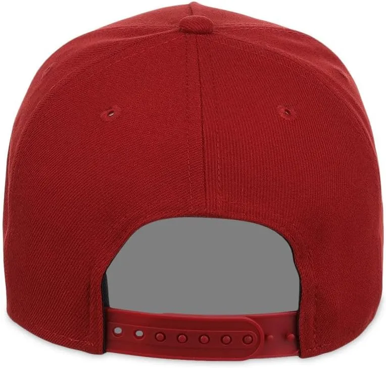 Lids Blank Hook Shot A-Frame Adjustable Snapback Hat – Breathable Mesh & Lightweight | Curved Bill | One Size Fits Most