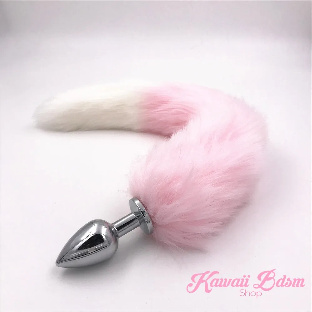 Light Pink Tail Plug w/ White Tip