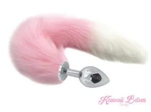 Light Pink Tail Plug w/ White Tip