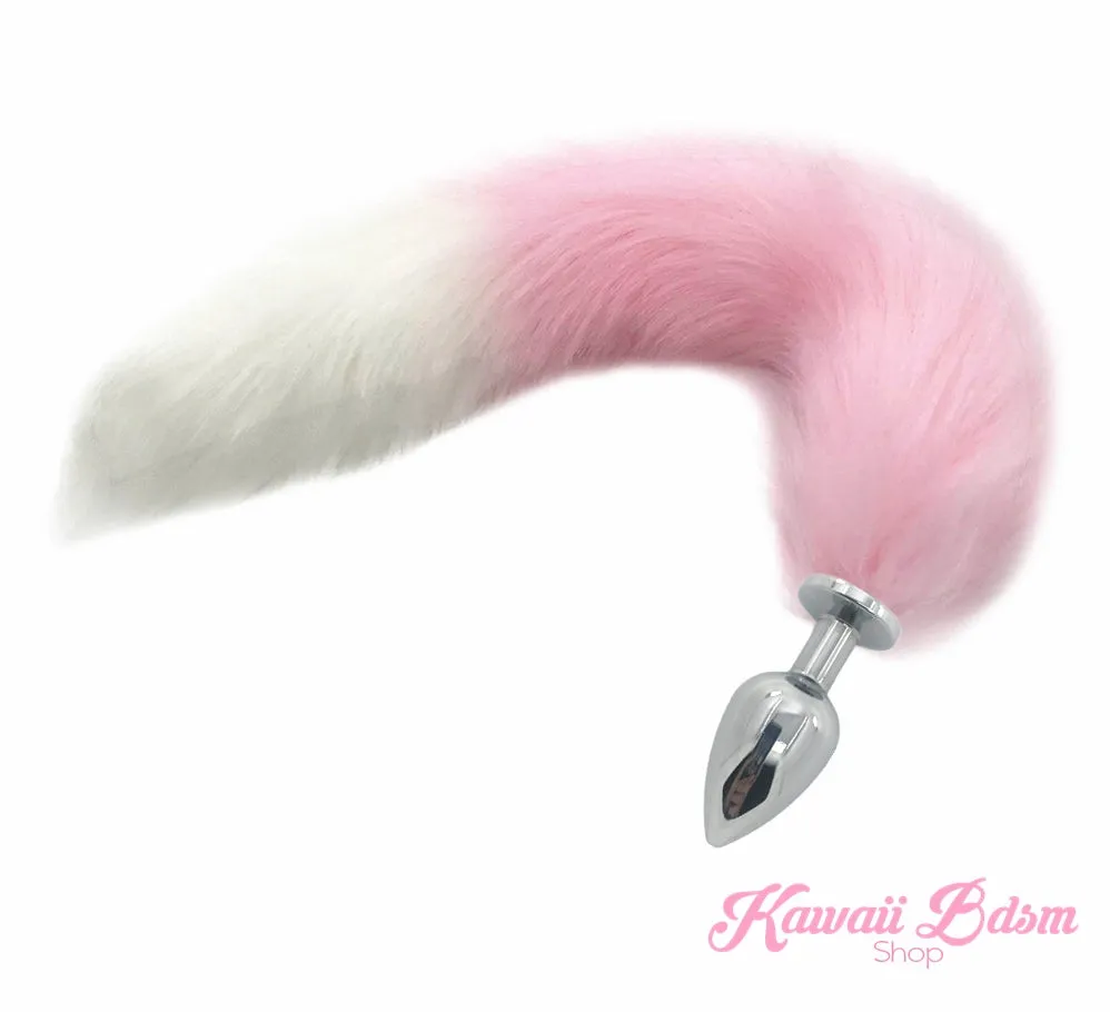 Light Pink Tail Plug w/ White Tip