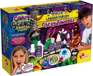 Lisciani Crazy Science Large Lab of Visiting, Funny Scientific Kit, Young Scientist, Fun and Learning, 8 