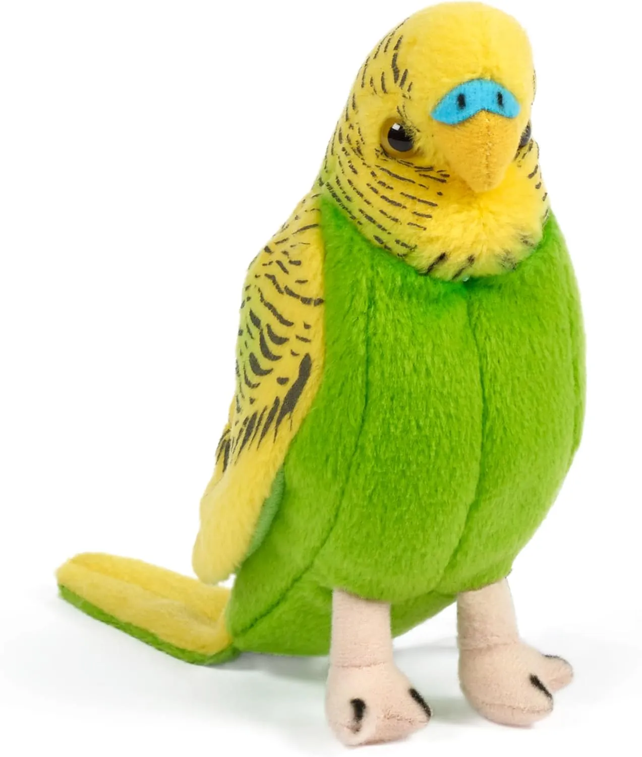 Living Nature Budgerigars Stuffed Animal with Sound | Fluffy Budgerigars Toy | Soft Toy Gift for Kids