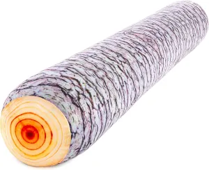 Log Tree Timber Microbead Body Pillow - Straight Long Pillows for Comfort or Use During Pregnancy- Spandex 85% / Nylon 15% - Spongy Cooling Hypoallergenic Outer Fabric - 50" X 8" - Side Sleepers