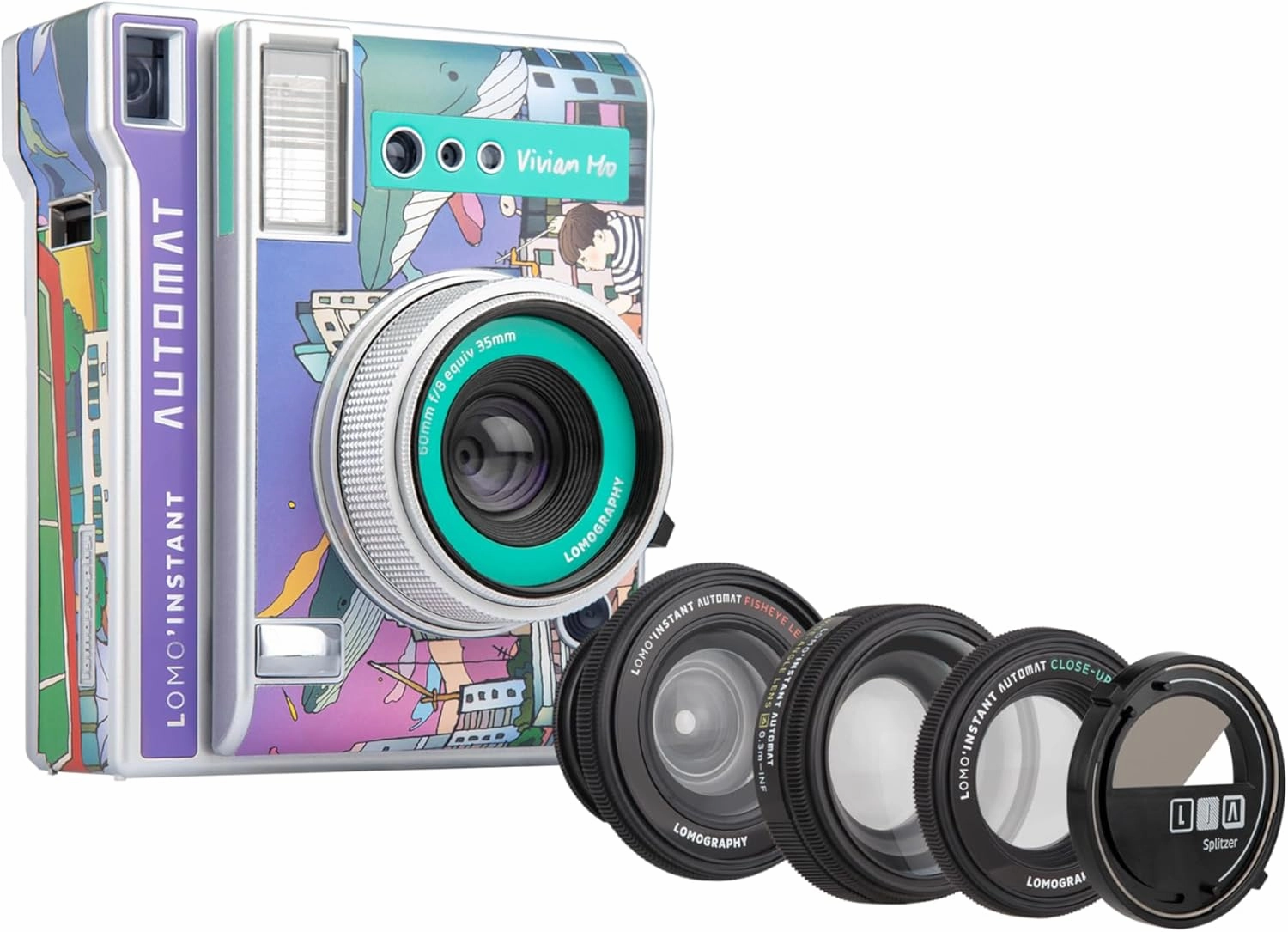 Lomography Lomo'Instant Automat & Lenses Vivian Ho Instant Film Camera