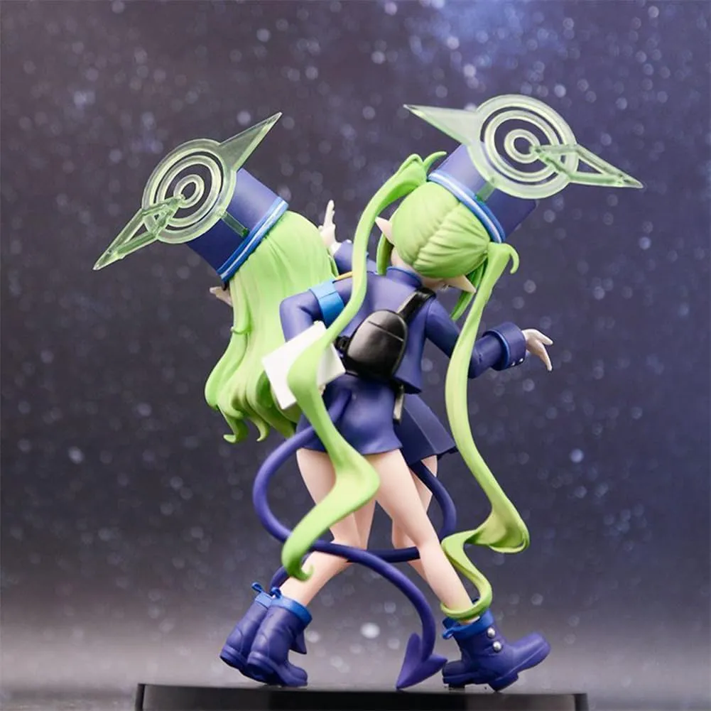 LUNK Tachibana Nozomi/Tachibana Hikari Figure Anime Game Blue Action Figures Collectible Figurine Statue Cute Desktop Decoration 5.9in