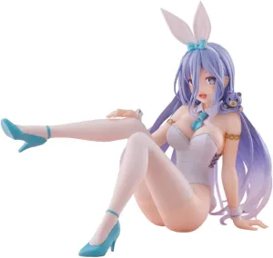 LUNK Takamiya Mio Figure Bunny Girl Anime Action Figures Sitting Posture Cartoon Manga Takamiya Mio Figurine Collection Cute Desktop Gifts 5.1in