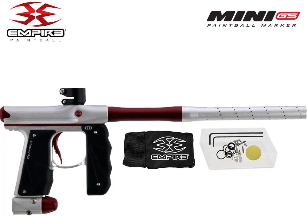 Maddog Empire Mini GS Electronic Full Auto Paintball Gun Marker w/ 48/3000 HPA Paintball Tank & Empire Halo Too Electronic Paintball Loader Starter Package