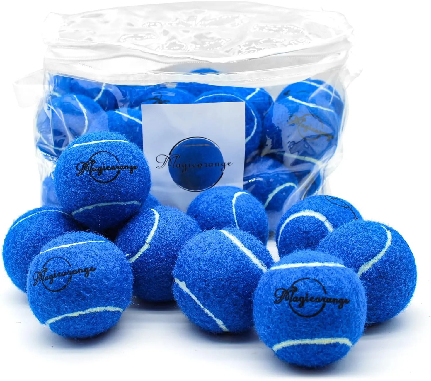 Magicorange Tennis Balls, 30 Pack Advanced Training Tennis Balls Practice Ball, Pet Dog Playing Balls,Good for Beginner Training Ball