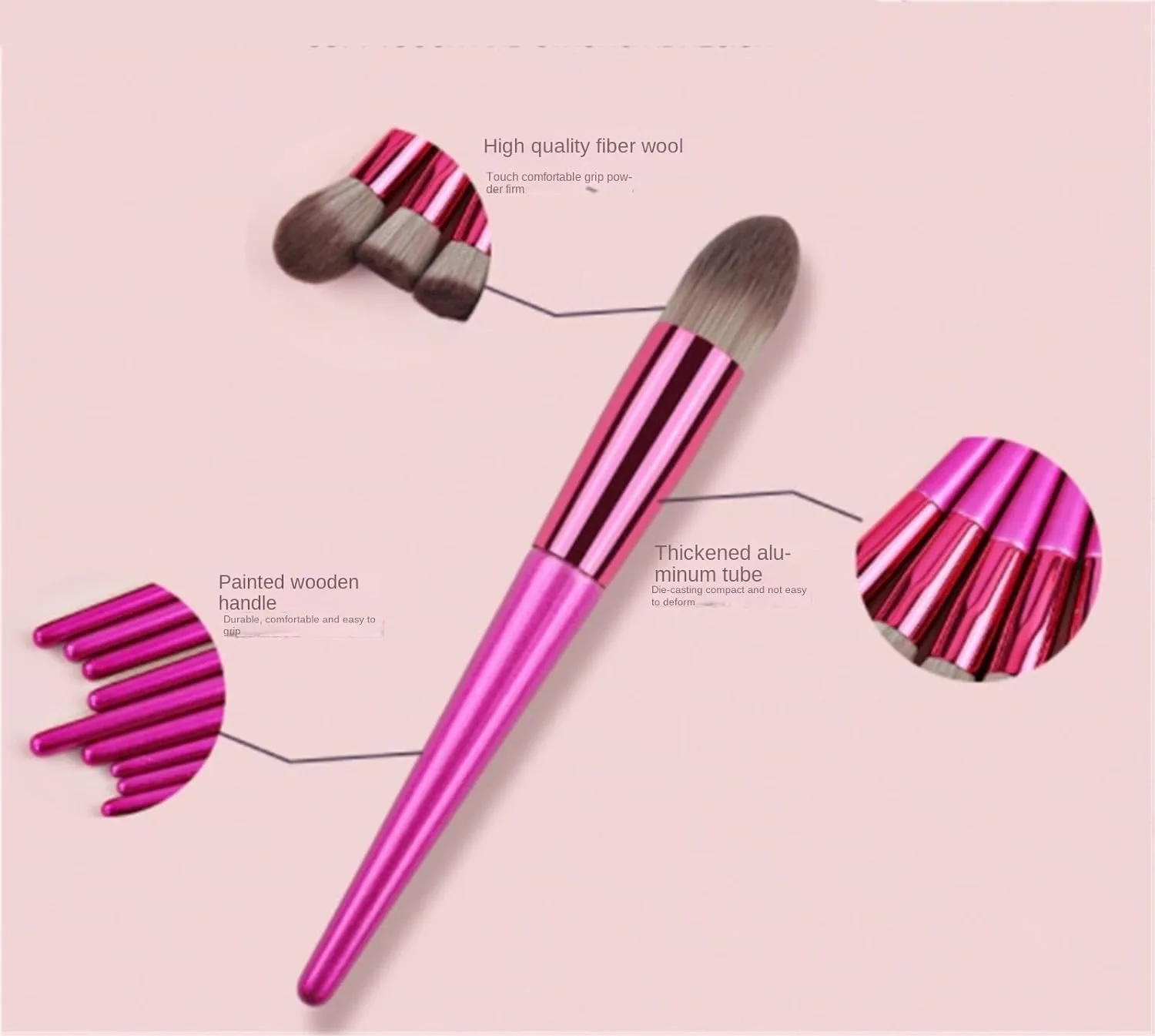 Make Up Brushes Set Makeup Brush Set 14 Pieces for Foundation Powder Concealer Eyeshadow Brush Makeup Tools Set