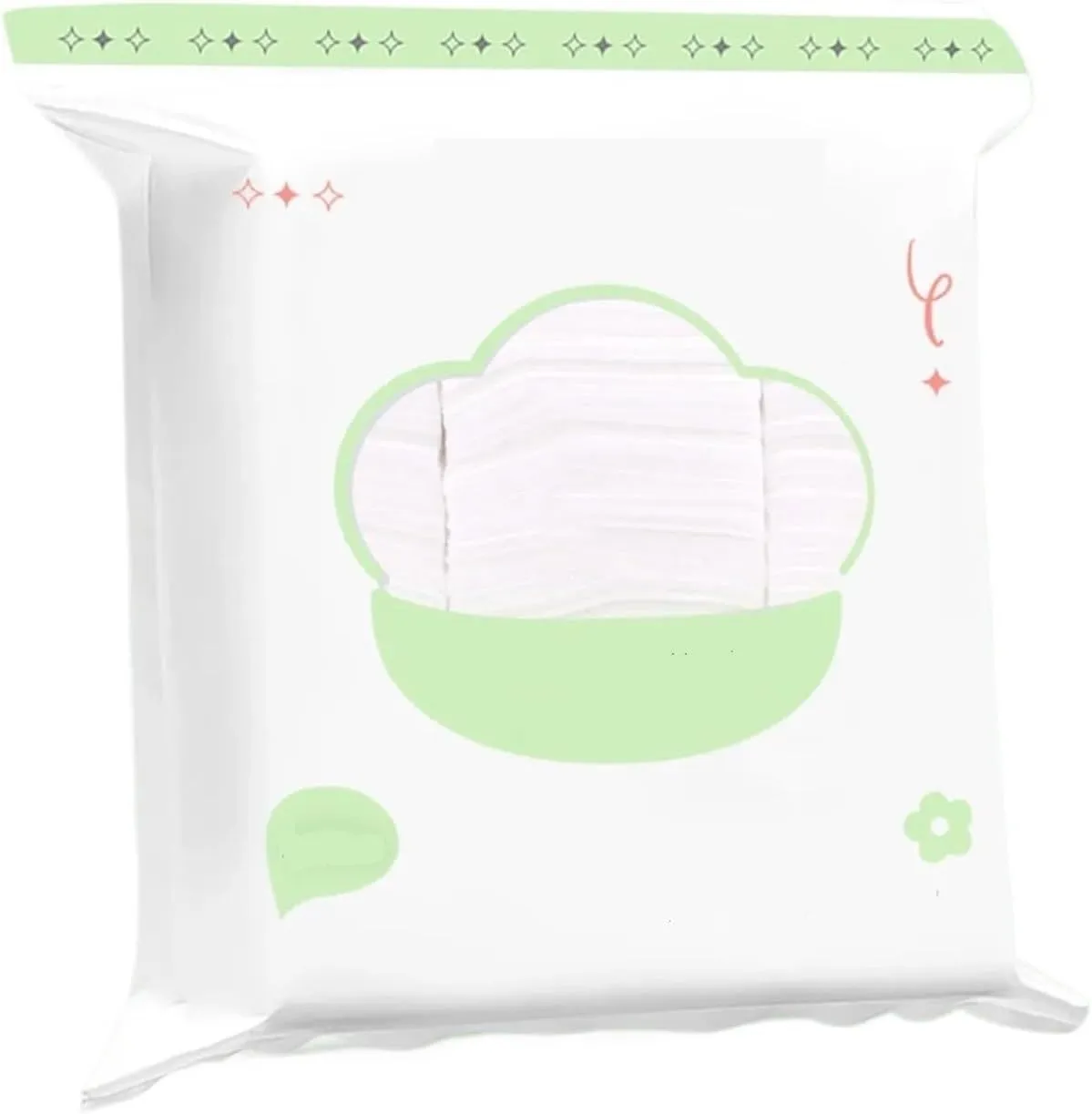 Makeup Remover Pads 1Pack/1000PCS Cosmetic Cotton Flexible Makeup Remover Cotton