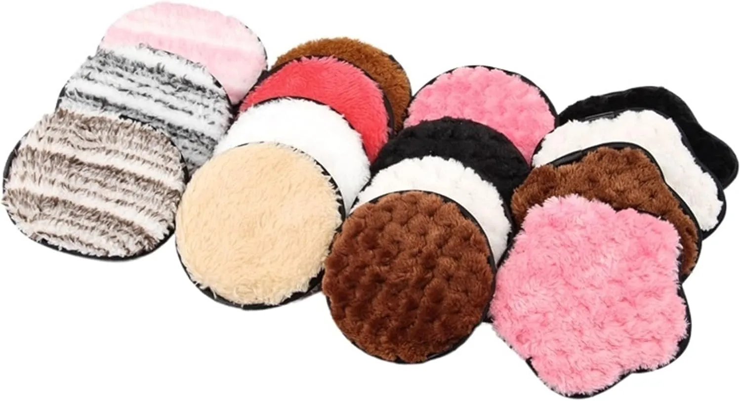 Makeup Remover Pads Reusable Makeup Remover Pads Cotton Wipes Microfiber Make Up Removal Sponge(8PCS A)