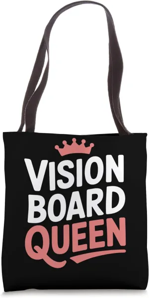 Manifestation Vision Board Goal Setting Dream Big Visualize Tote Bag
