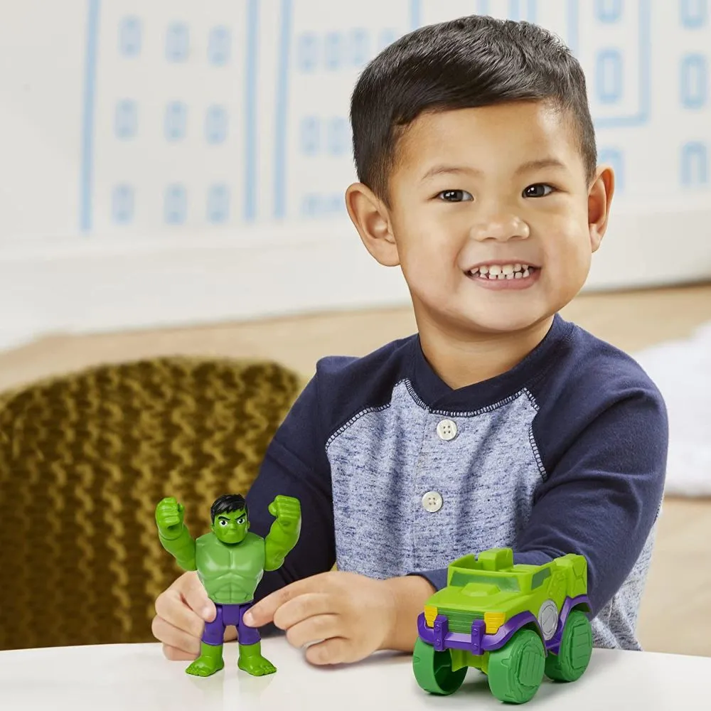 Marvel - Spidey and His Amazing Friends Hulk and Smash Truck Vehicle