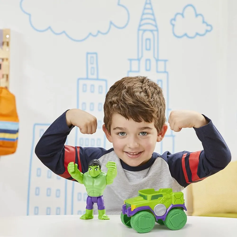 Marvel - Spidey and His Amazing Friends Hulk and Smash Truck Vehicle