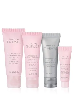 Mary Kay TimeWise Age Minimize 3D Miracle Set - Travel The Go Set - Normal Dry Skin