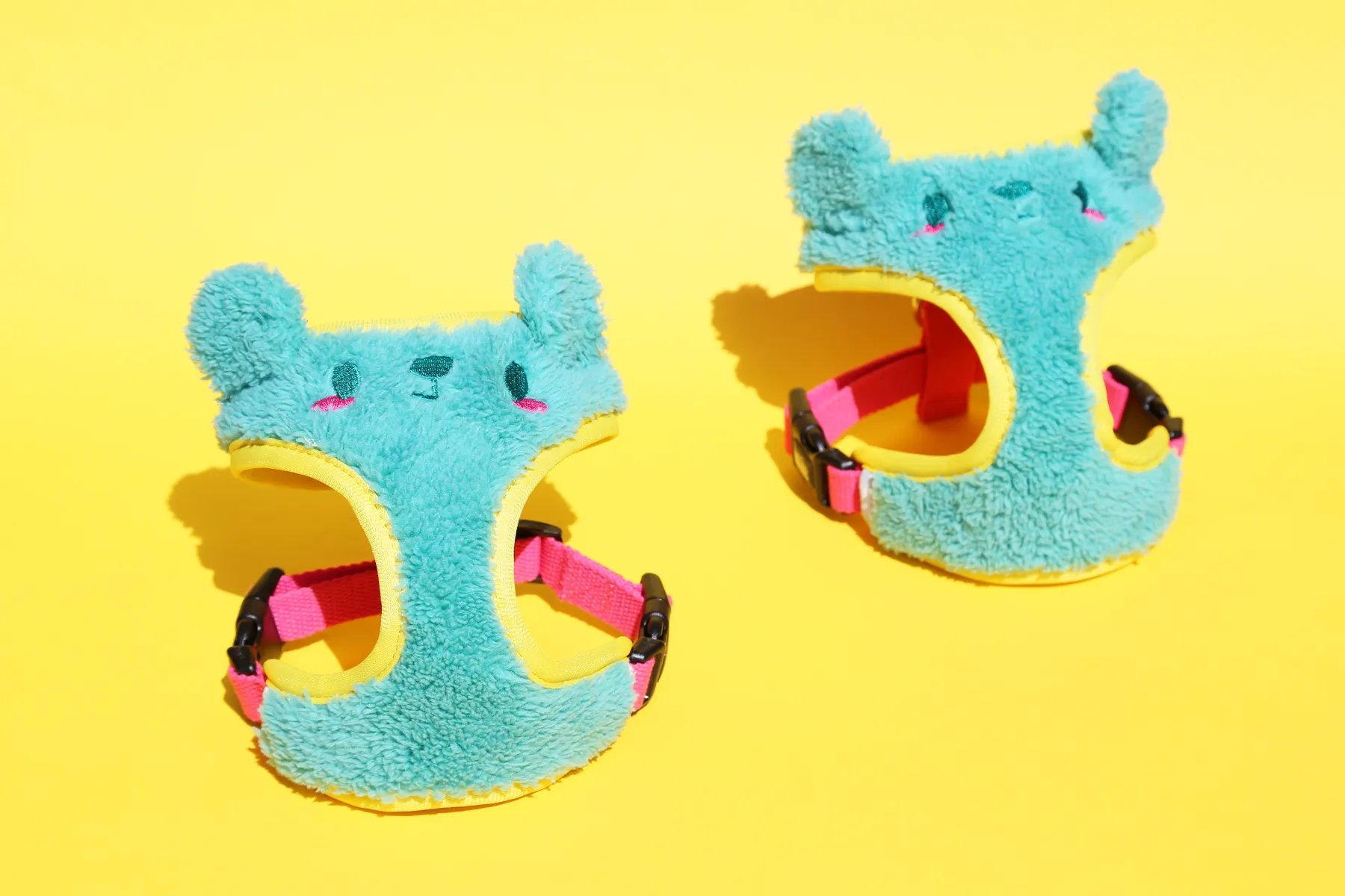 Matcha-kuma harness •ᴥ• ふわふわクマ