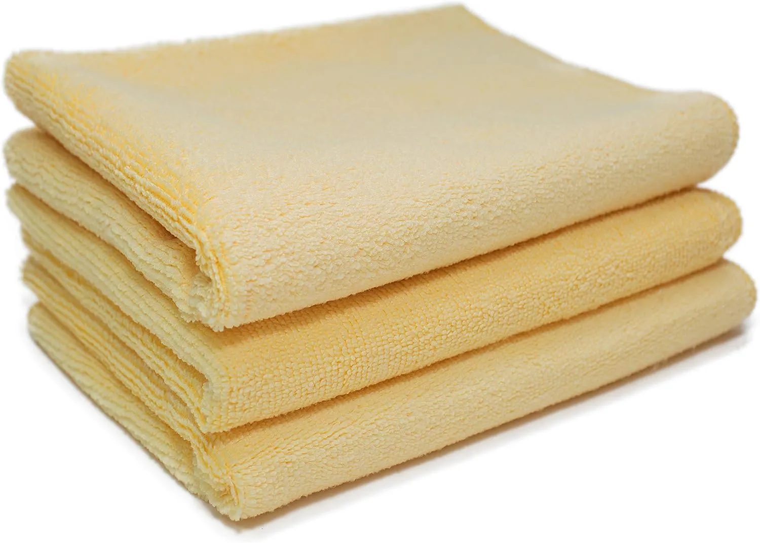 Meguiar's Supreme Shine Microfiber Towels for Cars, Ultra-Plush Car Microfiber Towel Set for Quickly Removing Product Without Leaving Swirls on Paint, Glass, Plastic, or Chrome - 3 Pack