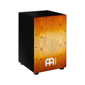 MEINL Percussion MCAJ100BK-SAF Headliner Series Snare Cajon, Sonoran Amber Fade
