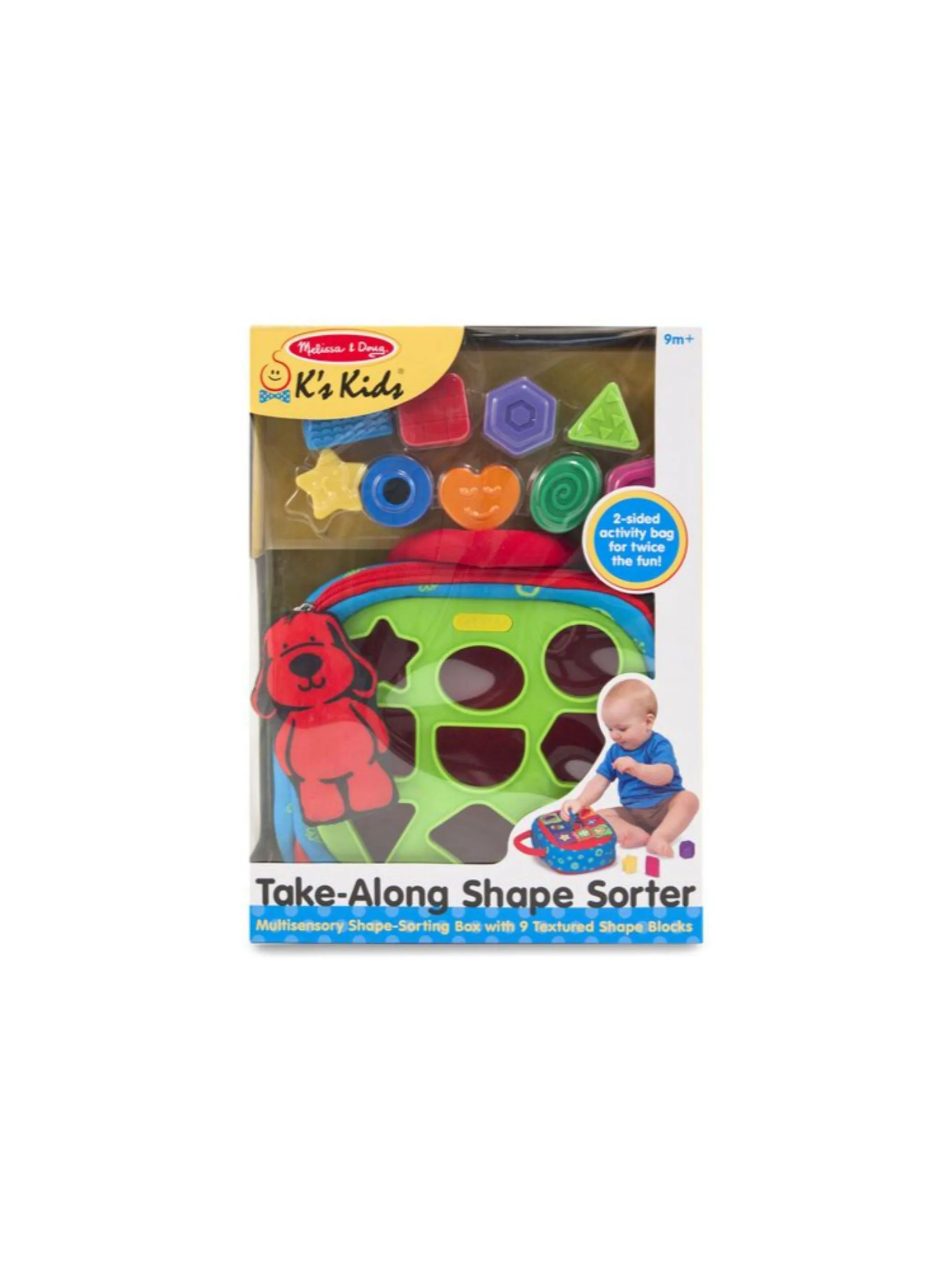 Melissa And Doug Take-Along Shape Sorter Toy For Babies And Toddlers