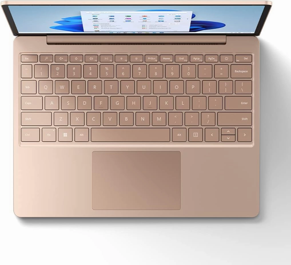 Microsoft Surface Laptop Go 2-12.4" Touchscreen - Intel Core i5 8GB Memory - 128 SSD - Sandstone (Latest Model)