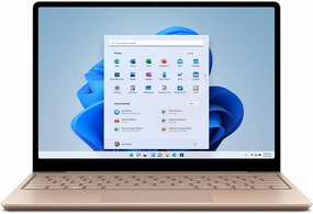 Microsoft Surface Laptop Go 2-12.4" Touchscreen - Intel Core i5 8GB Memory - 128 SSD - Sandstone (Latest Model)