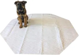 Midlee Reusable Octagon Playpen Dog Pee Pad-64" x 64" Set of 2