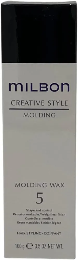 Milbon Creative Style Molding Wax # 5 3.5 oz